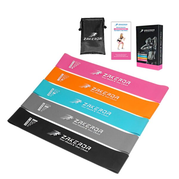 Yoga Resistance Rubber Bands Indoor Outdoor Fitness Equipment - Image 6
