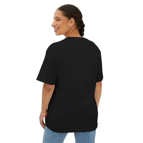 Unisex Oversized Boxy Tee - Abstract Geometric Design - Stylish Casual Wear - Image 4